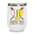 Bonus Mom Of Both Half Baseball Softball Ice Cream Drip Wine Tumbler Bonus Mom Of Both Half Baseball Softball Ice Cream Drip Wine Tumbler