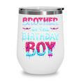 Brother Of The Birthday Boy Ice Cream Baseball Family Party Wine Tumbler Brother Of The Birthday Boy Ice Cream Baseball Family Party Wine Tumbler