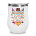Bruh I Scored 100 Days Of School Baseball Ice Cream Drip Tee Wine Tumbler Bruh I Scored 100 Days Of School Baseball Ice Cream Drip Tee Wine Tumbler