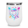 Bunny Baseball Hat With Ice Cream Easter Day Boys Kids Girls Wine Tumbler Bunny Baseball Hat With Ice Cream Easter Day Boys Kids Girls Wine Tumbler