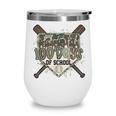 Camo 100 Days Of School Baseball Home Plate Drip Boy Kids Wine Tumbler Camo 100 Days Of School Baseball Home Plate Drip Boy Kids Wine Tumbler