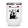 Capybara Love Valentines Day Cute Animal Hearts Raglan Baseball Tee Wine Tumbler