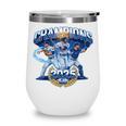 Champions 2025 Baseball Retro Athletic Celebration Theme Wine Tumbler
