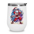 Christmas Baseball Santa Game Day Xmas Boys Kids Men Wine Tumbler Christmas Baseball Santa Game Day Xmas Boys Kids Men Wine Tumbler