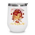 Chuc Mung NAM Moi 2026 Vietnamese Lunar New Year Of Horse Raglan Baseball Tee Wine Tumbler