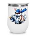 Cool Rabbit Baseball Easter Men Boy Toddler Kid Wine Tumbler Cool Rabbit Baseball Easter Men Boy Toddler Kid Wine Tumbler