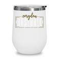 Corydon Baseball School Spirit Indiana Wine Tumbler