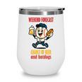 Cute Baseball Fan Weekend Forecast Change Of Beer And Hotdog Wine Tumbler Cute Baseball Fan Weekend Forecast Change Of Beer And Hotdog Wine Tumbler