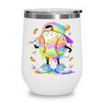 Cute Easter Baseball Ice Cream Boys Girls Kids Wine Tumbler Cute Easter Baseball Ice Cream Boys Girls Kids Wine Tumbler