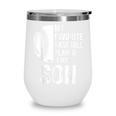 Cute Favorite Baseball Player Is My Son Women Men Wine Tumbler Cute Favorite Baseball Player Is My Son Women Men Wine Tumbler