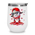 Dabbing Baseball Drip Ice Cream Youth Boy Valentines Day Wine Tumbler Dabbing Baseball Drip Ice Cream Youth Boy Valentines Day Wine Tumbler