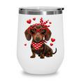Dachshund Valentines Day Wiener Dog Lover Weenie Heart Raglan Baseball Tee Wine Tumbler Dachshund Valentines Day Wiener Dog Lover Weenie Heart Raglan Baseball Tee Wine Tumbler
