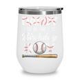 Daddy Of The Birthday Boy Baseball Matching Family Wine Tumbler