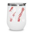 Distressed Baseball Number 32 Jersey Uniform Player Fan Wine Tumbler Distressed Baseball Number 32 Jersey Uniform Player Fan Wine Tumbler