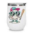 Dripping Baseball Baseball Lover Player Baseballer Wine Tumbler Dripping Baseball Baseball Lover Player Baseballer Wine Tumbler