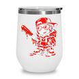 Drippy Baseball Mascot Valentine Heart Glasses Cartoon Wine Tumbler Drippy Baseball Mascot Valentine Heart Glasses Cartoon Wine Tumbler