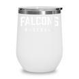 Falcons Baseball Inspired Wine Tumbler Falcons Baseball Inspired Wine Tumbler