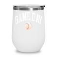 Game Day Baseball Player And Fan Graphic Wine Tumbler Game Day Baseball Player And Fan Graphic Wine Tumbler