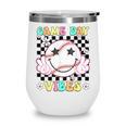 Game Day Vibes Softball Baseball Groovy Game Day Girls Women Wine Tumbler Game Day Vibes Softball Baseball Groovy Game Day Girls Women Wine Tumbler