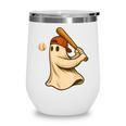 Ghost Baseball Halloween Costume Men Boys Kids Wine Tumbler Ghost Baseball Halloween Costume Men Boys Kids Wine Tumbler