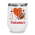 Happy Valentine’s Basketball Football Valentine Baseball Wine Tumbler Happy Valentine’s Basketball Football Valentine Baseball Wine Tumbler