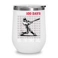 I Hit 100 Days Of School Baseball 100th Day Boys Kids Wine Tumbler I Hit 100 Days Of School Baseball 100th Day Boys Kids Wine Tumbler