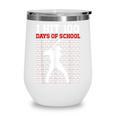 I Hit 100 Days Of School Baseball 100 Day Of School Wine Tumbler I Hit 100 Days Of School Baseball 100 Day Of School Wine Tumbler