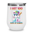 I Hit 100 Days Of School Baseball Ice Cram Drip 100th Boys Wine Tumbler I Hit 100 Days Of School Baseball Ice Cram Drip 100th Boys Wine Tumbler