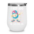 I Hit 100 Days Of School Baseball Ice Cream Drip Boys Girls Wine Tumbler I Hit 100 Days Of School Baseball Ice Cream Drip Boys Girls Wine Tumbler