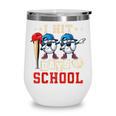 I Hit 100 Days Of School Baseball Kids Boy Teacher 100th Day Wine Tumbler I Hit 100 Days Of School Baseball Kids Boy Teacher 100th Day Wine Tumbler