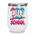 HUGvyn 100 Days Of School Baseball Ice Cream Teacher Student Wine Tumbler HUGvyn 100 Days Of School Baseball Ice Cream Teacher Student Wine Tumbler