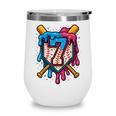HUGvyn 7th Birthday Baseball Ice Cream Drip Number 7 Kid Boy Wine Tumbler HUGvyn 7th Birthday Baseball Ice Cream Drip Number 7 Kid Boy Wine Tumbler