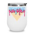 Ice Cream Baseball Cone Dripping Sprinkles Kids Boys Summer Premium Tri-Blend Wine Tumbler Ice Cream Baseball Cone Dripping Sprinkles Kids Boys Summer Premium Tri-Blend Wine Tumbler