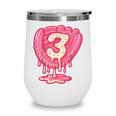 Ice Cream Baseball Glove 3rd Birthday Edition Wine Tumbler Ice Cream Baseball Glove 3rd Birthday Edition Wine Tumbler