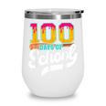 Ice Cream Drip 100 Days Of School Baseball Boys 100th Day Wine Tumbler