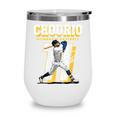 Jackson Chourio Milwaukee MLB Baseball Player MLBJCH201M Wine Tumbler Jackson Chourio Milwaukee MLB Baseball Player MLBJCH201M Wine Tumbler