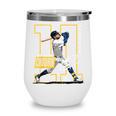 Jackson Chourio Milwaukee MLB Baseball Player MLBJCH202M Wine Tumbler Jackson Chourio Milwaukee MLB Baseball Player MLBJCH202M Wine Tumbler