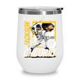 Jackson Chourio Milwaukee MLB Baseball Player MLBJCH203M Wine Tumbler Jackson Chourio Milwaukee MLB Baseball Player MLBJCH203M Wine Tumbler
