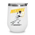 Jackson Merrill San Diego MLB Baseball Player MLBJME204M Wine Tumbler Jackson Merrill San Diego MLB Baseball Player MLBJME204M Wine Tumbler