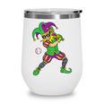 Jester Baseball Mardi Gras Carnival Sport Men Boy Teen Kids Wine Tumbler