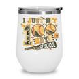 I Just Hit 100 Days Of School Baseball Teacher Student Retro Wine Tumbler