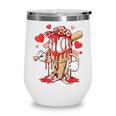 Kids Baseball Drip Ice Cream Apparel Kids Boys Valentine Wine Tumbler Kids Baseball Drip Ice Cream Apparel Kids Boys Valentine Wine Tumbler