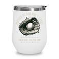 Kids Blessed By God For 5 Years Old Baseball 5th Birthday Wine Tumbler