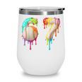 Kids Meme 67 Number Six 6 Seven 7 Ice Cream Drips Baseball Wine Tumbler Kids Meme 67 Number Six 6 Seven 7 Ice Cream Drips Baseball Wine Tumbler