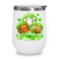 Kids St Patricks Day Shamrock Basketball Baseball Football Wine Tumbler Kids St Patricks Day Shamrock Basketball Baseball Football Wine Tumbler