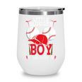 Little Slugger Boy Coming Soon Baby Announcement Baseball Wine Tumbler Little Slugger Boy Coming Soon Baby Announcement Baseball Wine Tumbler