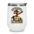 Littleton Longnecks Retro Minor League Baseball Wine Tumbler Littleton Longnecks Retro Minor League Baseball Wine Tumbler