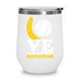 Love Bananas Banana Baseball Wine Tumbler Love Bananas Banana Baseball Wine Tumbler
