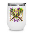 Mardi Gras Baseball Jester Hat New Orleans Men Women Kid Wine Tumbler Mardi Gras Baseball Jester Hat New Orleans Men Women Kid Wine Tumbler