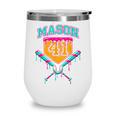 Mason 41 Meme Ice Cream Drip Baseball Birthday Costume Wine Tumbler Mason 41 Meme Ice Cream Drip Baseball Birthday Costume Wine Tumbler